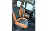 Чехлы сидений УАЗ 3163 Патриот, 2363 Пикап с 2018 (5 мест) коричневые с чёрными вставками